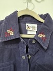 Vintage Disney  Winnie The Pooh Kids Shirt Jacket Corduroy Embroidered Button Up