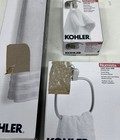 Kohler Numista 18 In  Towel Bar  Towel Ring  1 Robe Hook Brushed Nickel