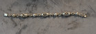 Vintage Taxco Mexico Tc-226 925 Sterling Silver  birdcage  Link Bracelet 8 