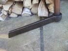 Vintage Blacksmith Forged 12  Inch Froe  With Handle  Ready For Use 