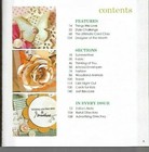 Cards Specialty Magazine Book August 2011 Papercrafting Card Making Idea Book