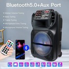5000w Portable Bluetooth Speaker 12  Subwoofer Heavy Bass Party Sound mic Remote