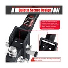 Tyt 2 0 Adjustable Trailer Hitch Tri Ball Mount With Tow Hook And Swivel Shac   
