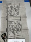 Primitive Rug Hooking Rabbit Bag Pattern Linen
