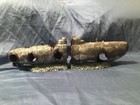 Sunken Submarine Aquarium Ornament Fish Tank Decor Shipwreck Cave Hideout Resin