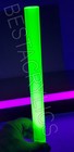 1    Diameter 12    Inch Long Clear Fluorescent Green Acrylic Plexiglass Rod 25 7mm