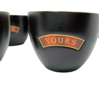 Bailey s Irish Cream  Cups  mine   Yours  Barware Dessert Ceramic Set 4