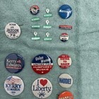 Lot Of Vintage Political Campaign Pins Buttons Johnson Kennedy Nixon Gore   More