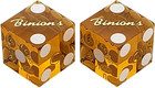 Wide Selection Of Authentic Las Vegas Casino Table-played Craps Dice Pairs  M   