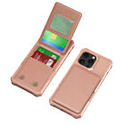 For Iphone 16 15 14 13 12 11 Pro Max Leather Back Flip Wallet Case Stand Cover