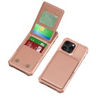 For Iphone 16e 15 14 13 12 11 Pro Max Leather Back Flip Wallet Case Stand Cover