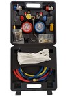 Vevor 4 Way Ac Manifold Gauge Set For R134a R22 R410a Refrigerant  no Can Tap 
