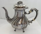 Antique Art Nouveau Italian 800 Silver Teapot - A  Cesa S c  - Cesa 1882