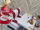 Barbie Doll 1 6 Scale 1950s Diner Booth Set Many Colors Available