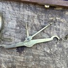 Antique Brass Weighting Scale Vintage Goldsmith Weight Balance Velvet Box Gifts