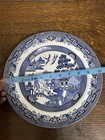 Churchill Blue Willow 10  Dinner Plates Made In England