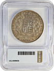 1845 Great Britain Silver Crown Icg Ef40 Extra Fine Details Cleaned