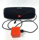 Jbl Charge 4 Portable Bluetooth Speaker Black W  Charger Cable  1