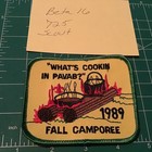 1989 Fall Camporee Bsa Patch Vintage Boy Scouts Pavab