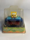 Vintage 2004 Spongebob Squarepants Led Alarm Clock - Nickelodeon Collectible
