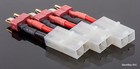 3 Pack  Tamiya Female To Male T-plug  deans  Style  Adapters W  2 5cm 14awg Wire