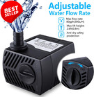 Fountain Pump  80gph 4w 300l h  Submersible Water Pump  Durable Outdoor Fountain