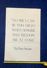 Rare Original     British Wwi Poster     No Price Can Be Too High    1915 English