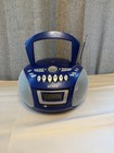 Sony Cfd-e75 Blue Cd Cassette Player Radio Portable Boombox Cd Part Not Working