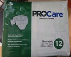 Procare Bariatric Briefs 15 Packs