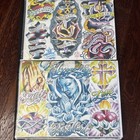 Tattoo Flash Sheets Prints- Lot Of  49