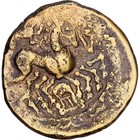  1546345  Gaul  Carnutes  Stater  Lyre  Ist Century Bc  Gold  Ef 40-45 