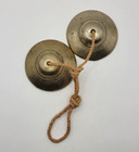 Old Pair Tibetan Buddhist Ritual Tingsha Cymbal Bells