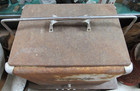 Large Retro Vintage Grapette Soda Cooler Ice Chest 17  Tall