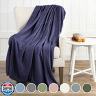 Full queen Size Fleece Blanket   Comfy Supersoft Fleece Blanket Full Size     A