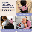 High Chair Insert   Shopping Cart Seat For Baby  Padded Seat Insert With Safety