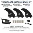 G5 Surfboard Fins  35  Fiberglass Reinforced Nylon Thruster Set With Fcs Base   
