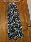 Size L Women s Old Navy Black And Tan Floral Romper