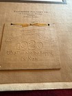 1920 Juneau Alaska Enterprise Foundry Company Calendar  Original Beautiful 