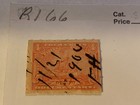 1898 Us Stamps Scott  r166 Used  Pen Cancel