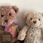 2 Gund Bearessence Teddy Bear Plush 4890 And 320059