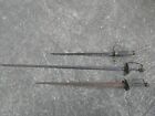 Vintage Old Lot 3 Sword Ep  e French Italian