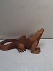 Hand Carved Wooden Large Komodo Dragon Figure