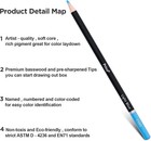 Art Supplies 120 Colors Colored Pencils Set For Adults