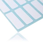 Mini Skater 336 Packs Name Label Stickers White Rectangle Self Small  