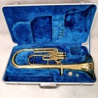 Yamaha Yah-201 Alto Horn Professionally Maintained With Hard Case Mouthpiece