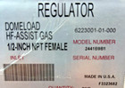 Concoa 6223001-01-000 Domeload Regulator