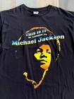 Michael Jackson T-shirt This Is It Tour 50 London O2 Design  Shiny Gel Letters