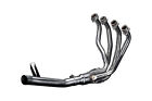 Kawasaki Z900 2017-2021 Delkevic Stainless Steel 4-1 Exhaust Headers Downpipes