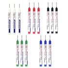 Long Head Deep Hole Marker Pens  15pcs Long Nib Marker 20mm Quick Dry Waterproof