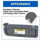 Driver Side Left Sun Visor For Honda Civic 2006 2007 2008 2009 2010 2011